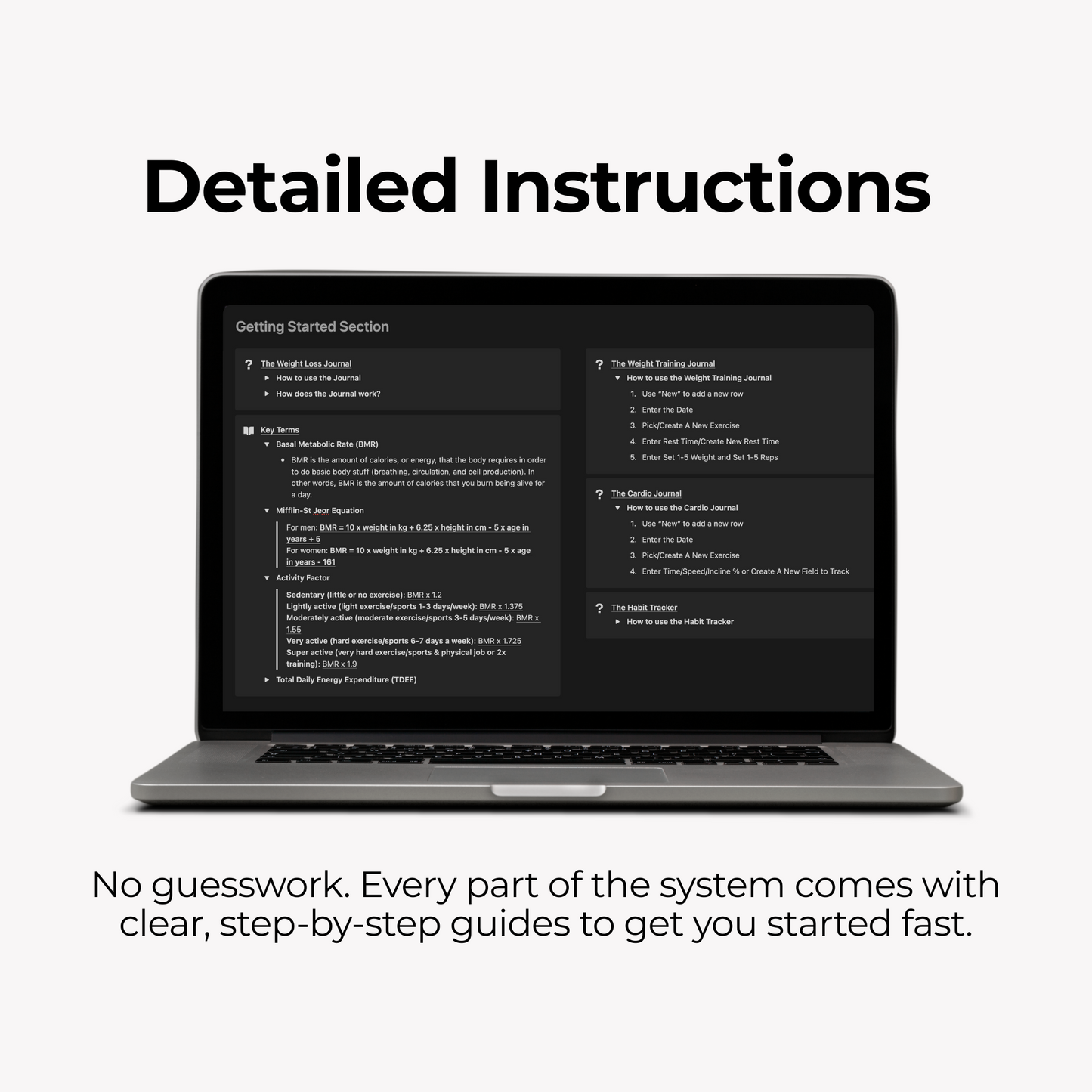 Notion Fitness Tracker