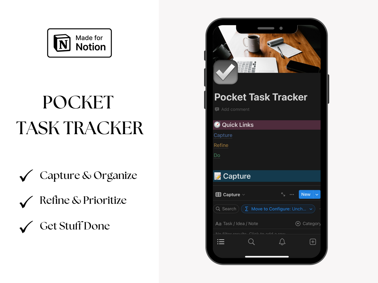 Notion Task Tracker for Efficient To-Do Lists | Jeremy Notion