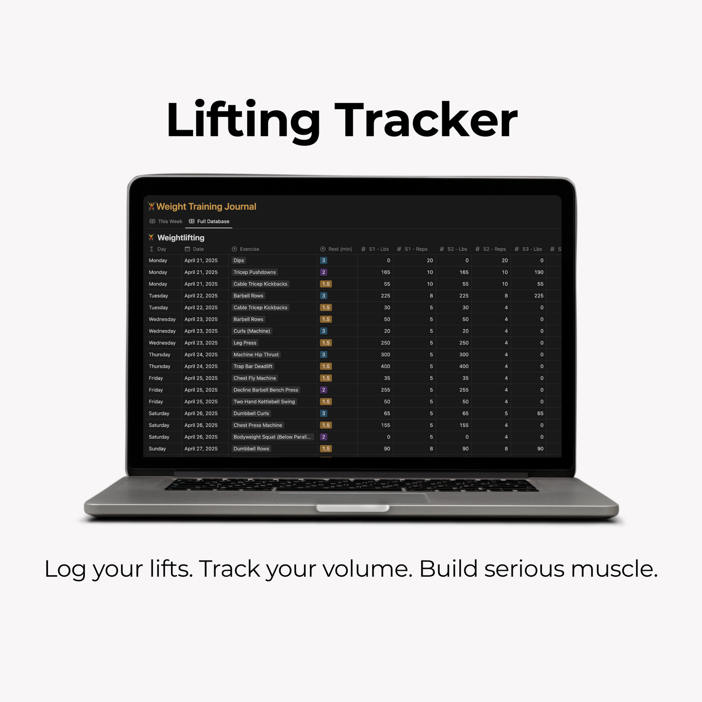 Notion Fitness Tracker