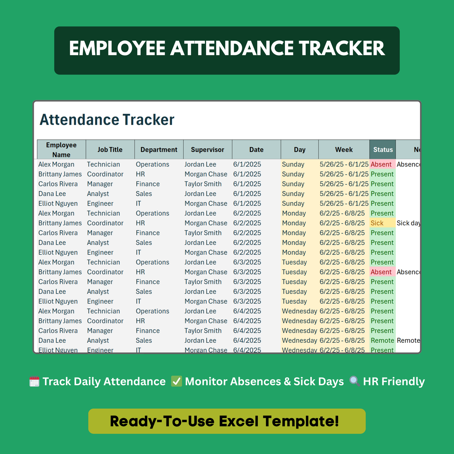 Employee Attendance Tracker