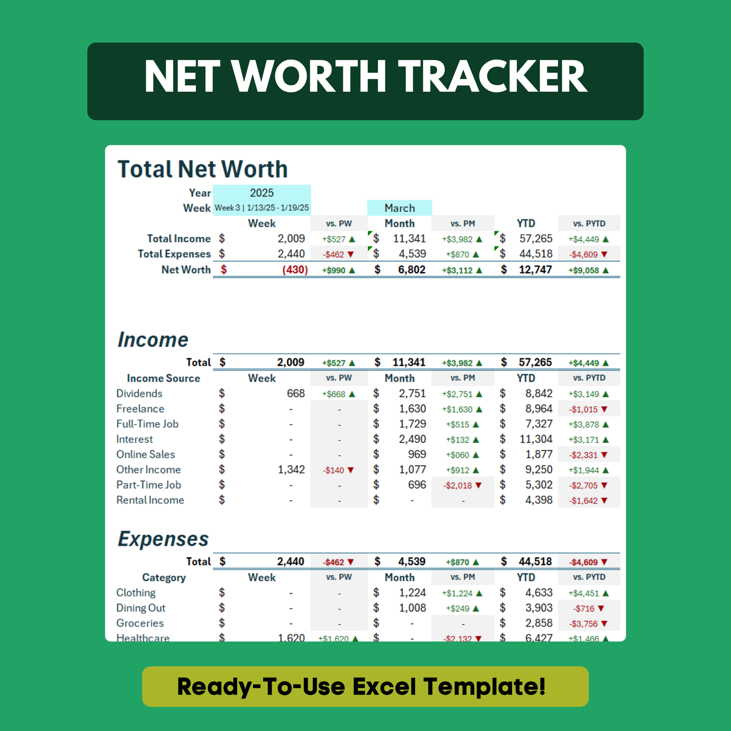 Net Worth Tracker