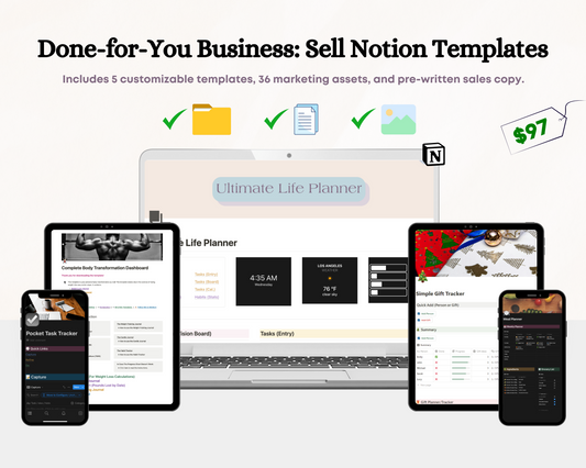 Done-For-You Notion Template Business