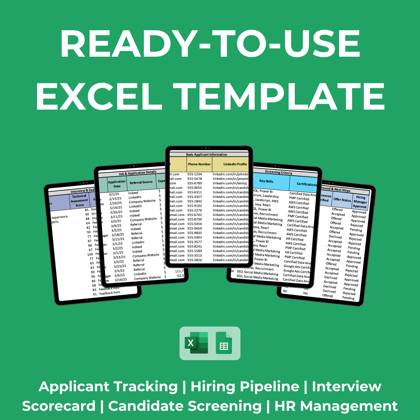 Candidate Evaluation Tracker