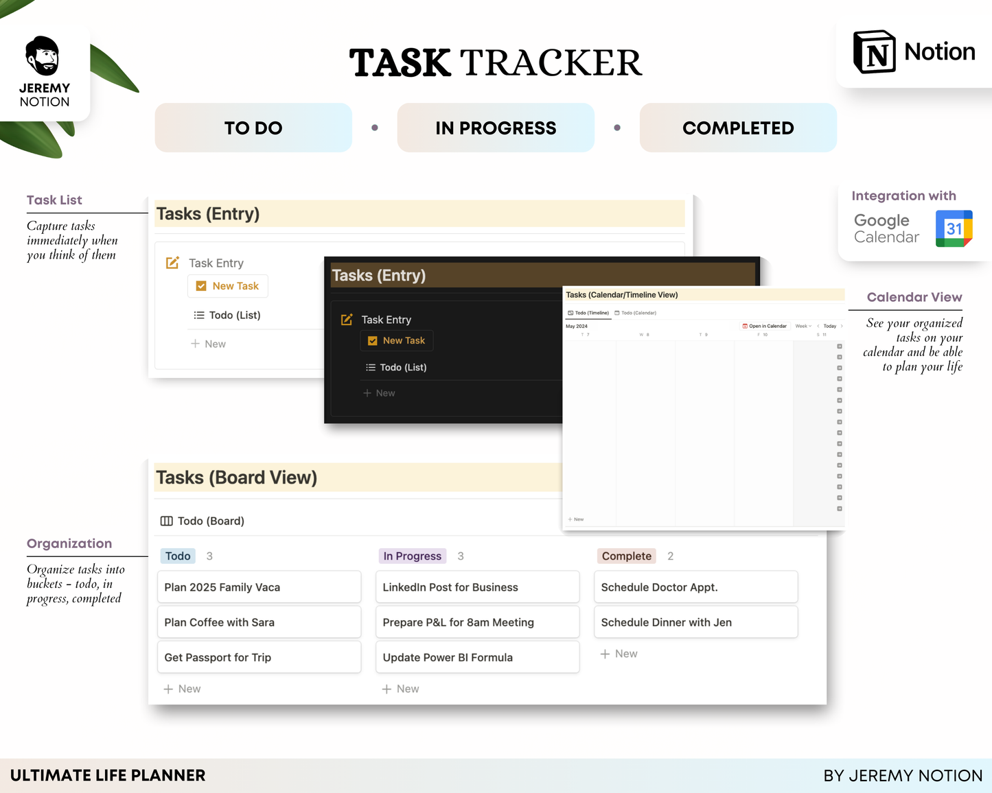 Ultimate Life Planner | Notion Template