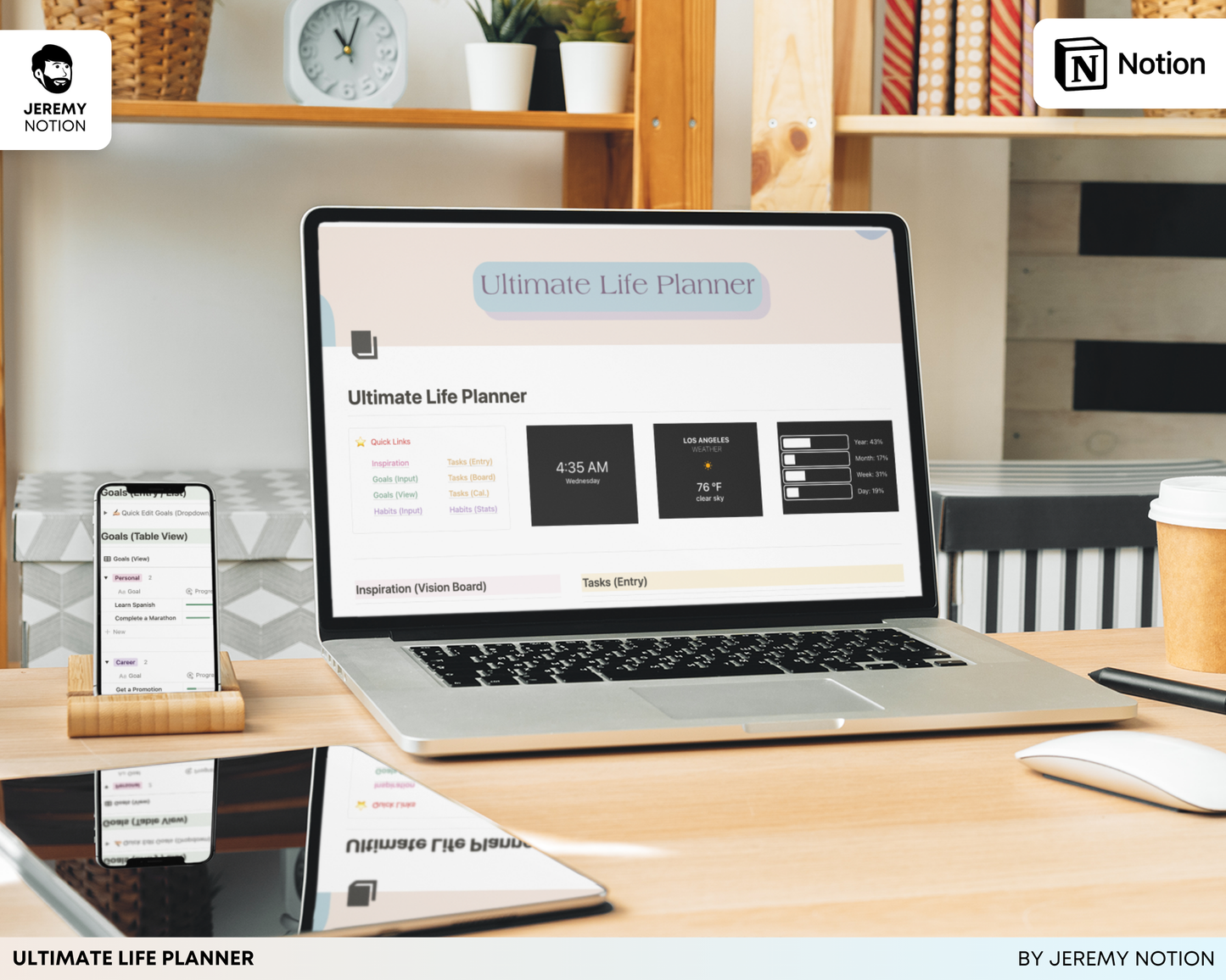 Ultimate Life Planner | Notion Template