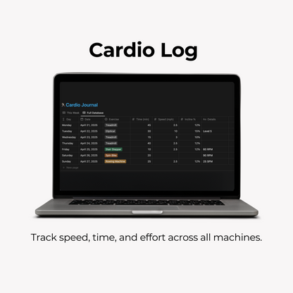 Notion Fitness Tracker