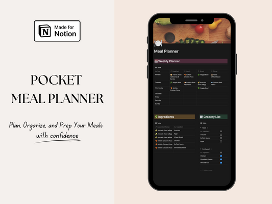 Meal Planning Notion Template