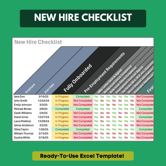 New Hire Checklist