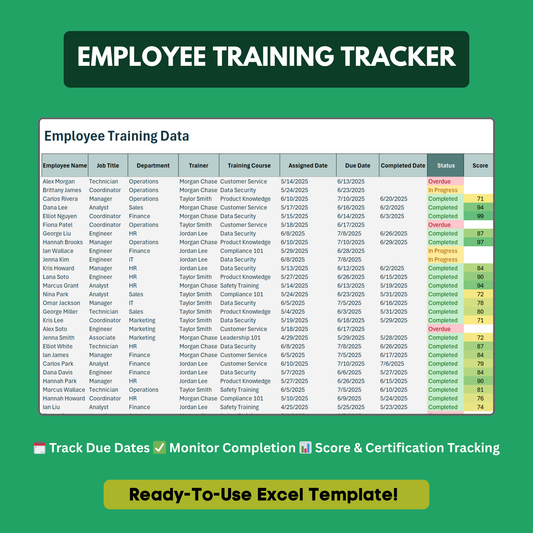 Employee Training Tracker