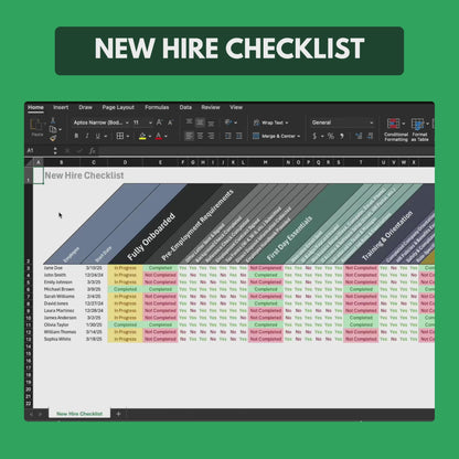 New Hire Checklist