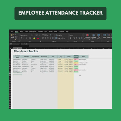 Employee Attendance Tracker